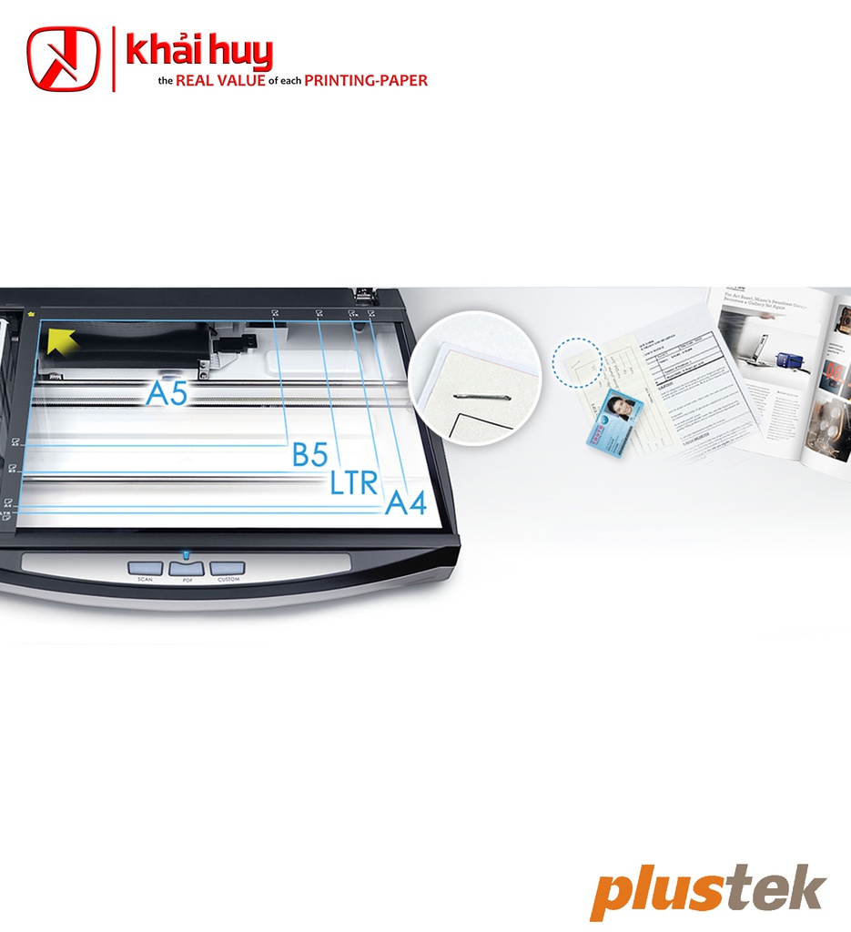 MÁY QUÉT PHẲNG PLUSTEK SMARTOFFICE PL3060