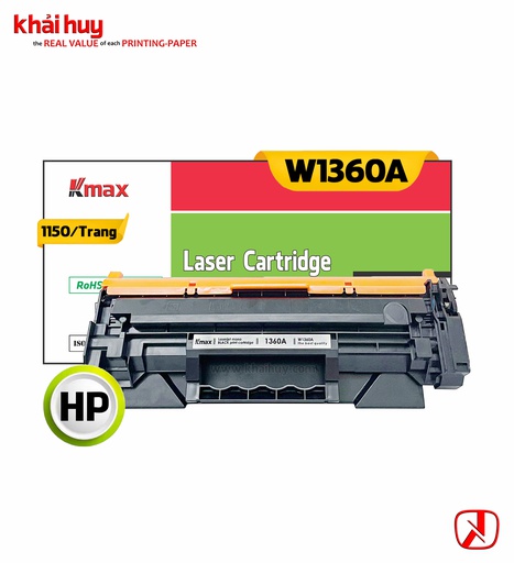 [HMUCLSR155/16] HỘP MỰC IN LASER KMAX W1360A (CÓ CHIP)