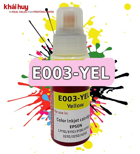 [MNAPPHU156/19] CHAI MỰC NẠP NƯỚC KHẢI HUY E003YEL-03