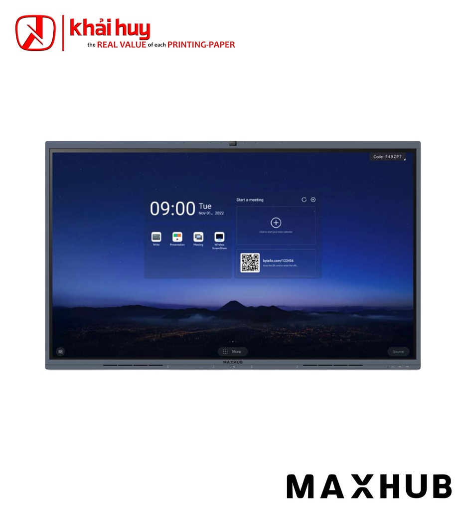 MÀN HÌNH TƯƠNG TÁC DOANH NGHIỆP MAXHUB C8630