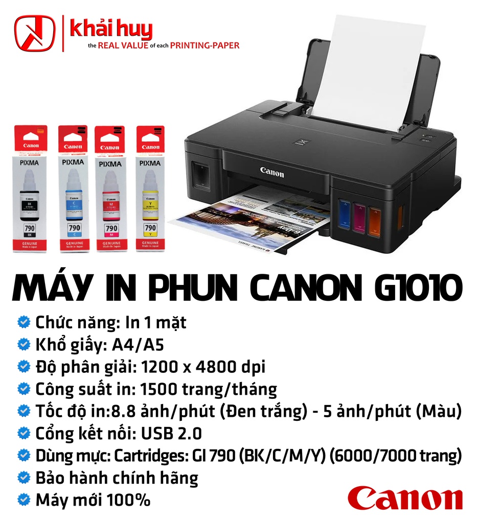 MÁY IN PHUN CANON G1010