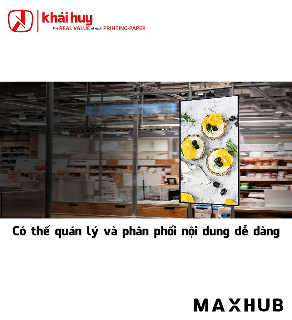 MÀN HÌNH HIỂN THỊ MAXHUB ND55CMA-T