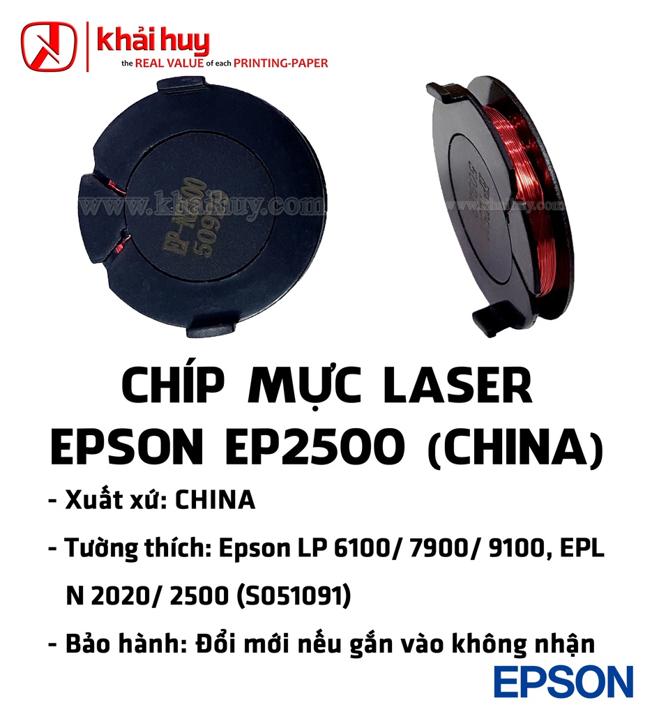 CHÍP MỰC LASER EPSON EP2500 (CHINA)