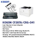 HỘP MỰC IN LASER KOGON CF287A/ 041