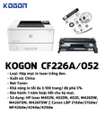 HỘP MỰC IN LASER KOGON CF226A/ 052