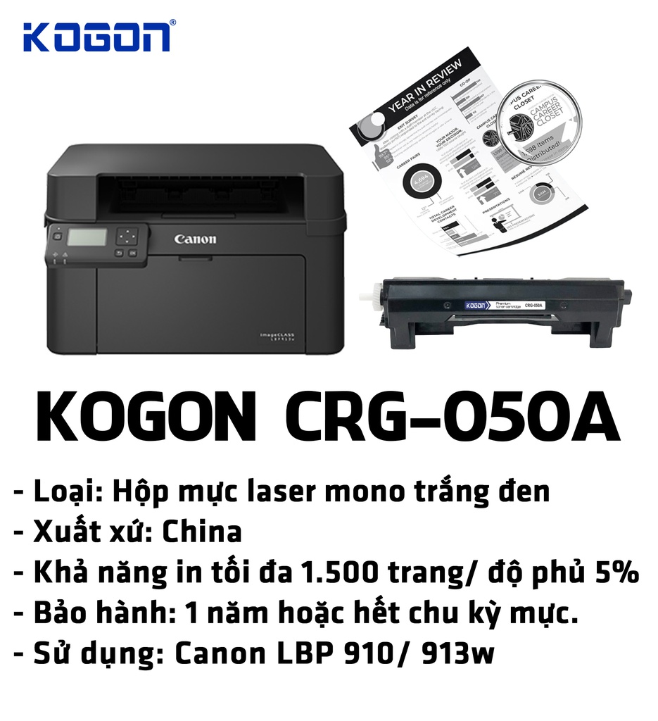 HỘP MỰC IN TONER KOGON CRG-050A