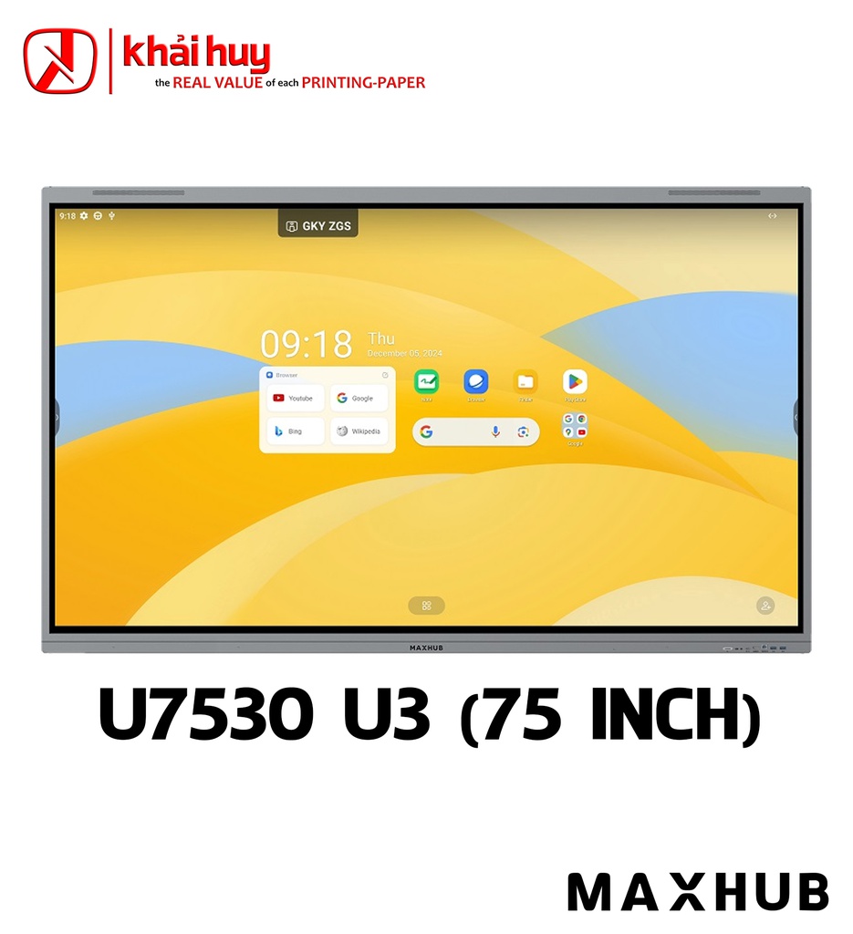 MÀN HÌNH TƯƠNG TÁC GIÁO DỤC MAXHUB U7530
