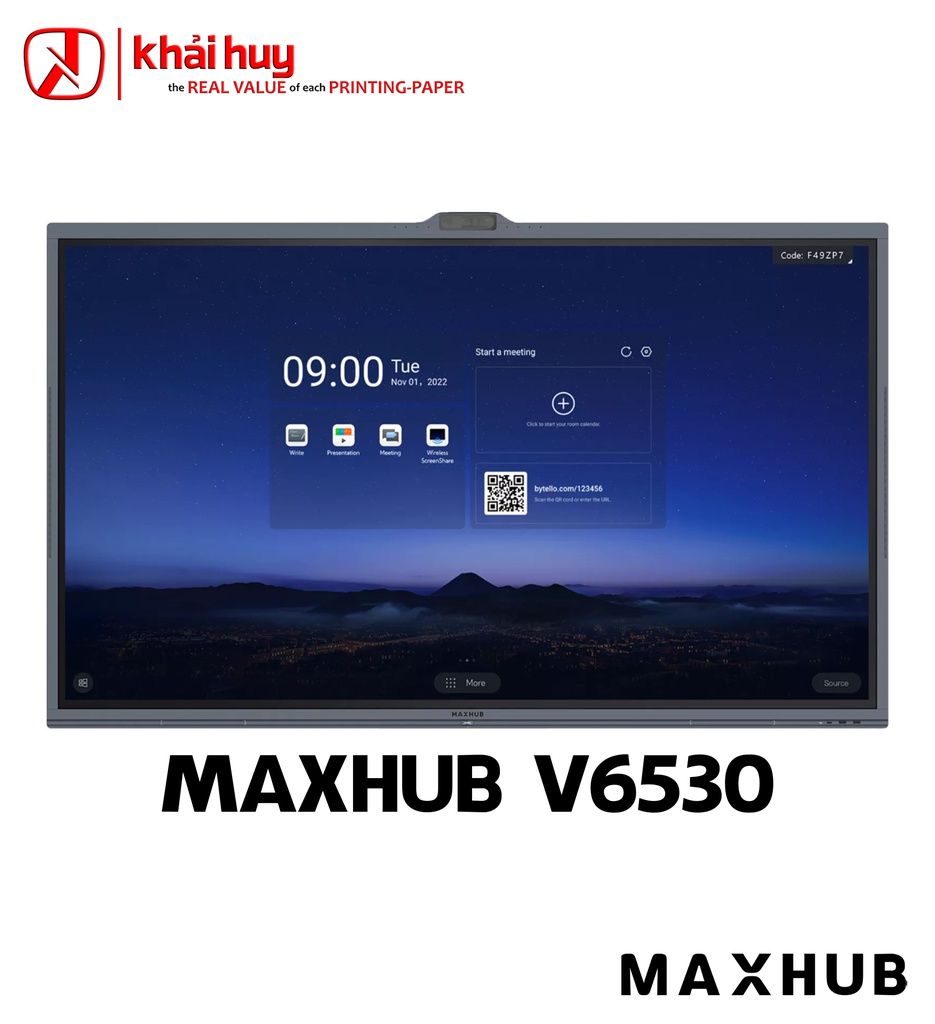MÀN HÌNH TƯƠNG TÁC DOANH NGHIỆP MAXHUB V6530