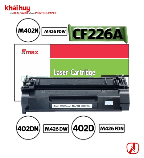 [HMUCLSR155/68] HỘP MỰC IN LASER KMAX CF226A/ 052