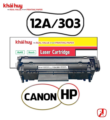 [HMUCLSR155/115] HỘP MỰC IN LASER KHẢI HUY Q2612A/ 303