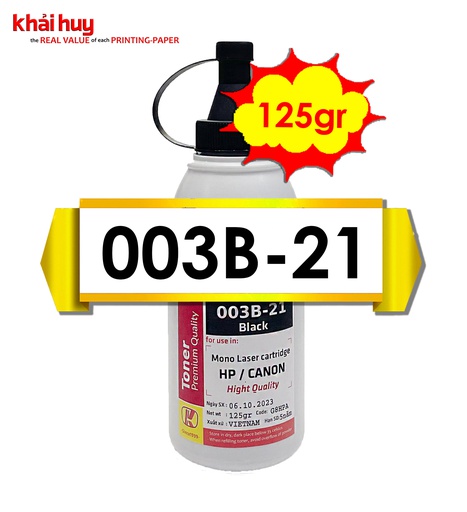 [MNAPLSR155/29] CHAI MỰC NẠP BỘT KHẢI HUY 003B-21