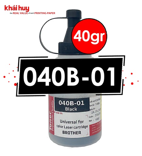 [MNAPLSR155/48] CHAI MỰC NẠP BỘT KHẢI HUY 040B-01