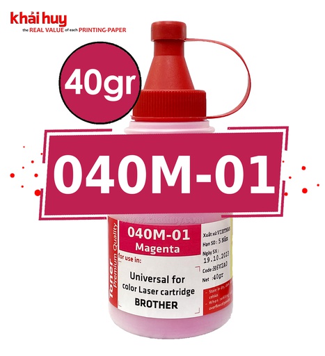 [MNAPLSR155/51] CHAI MỰC NẠP BỘT KHẢI HUY 040M-01