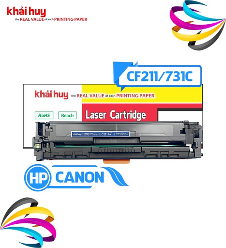 [HMUCLSR155/277] HỘP MỰC IN LASER KHẢI HUY CF211A/ 731C