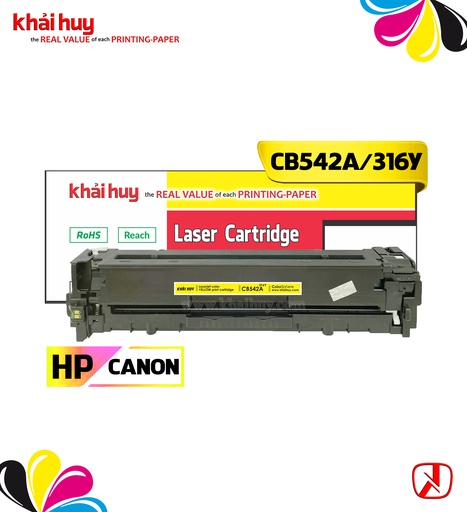 [HMUCLSR155/325] HỘP MỰC IN LASER KHẢI HUY CB542/ 316Y