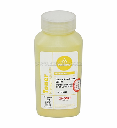 [MNAPLSR156/49] MỰC NẠP BỘT 1025 Y/ CE312 (ZHONO, USA)