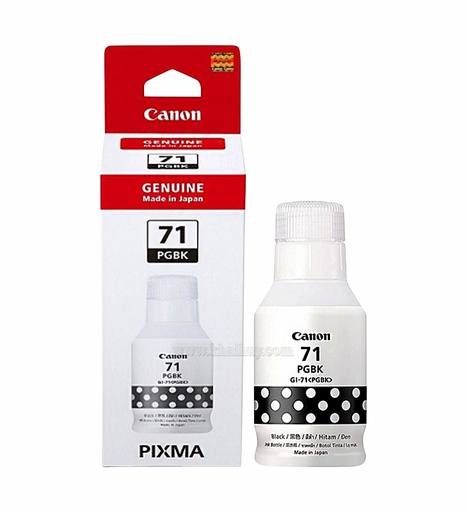 [MNAPPHU156/71] MỰC NẠP IN PHUN CANON GI-71B (CHÍNH HÃNG)